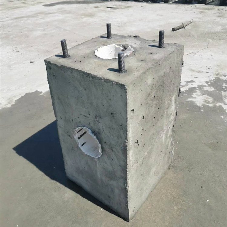 佛山混凝土路燈底座、監(jiān)控桿底盤 非標(biāo)預(yù)制件定制
